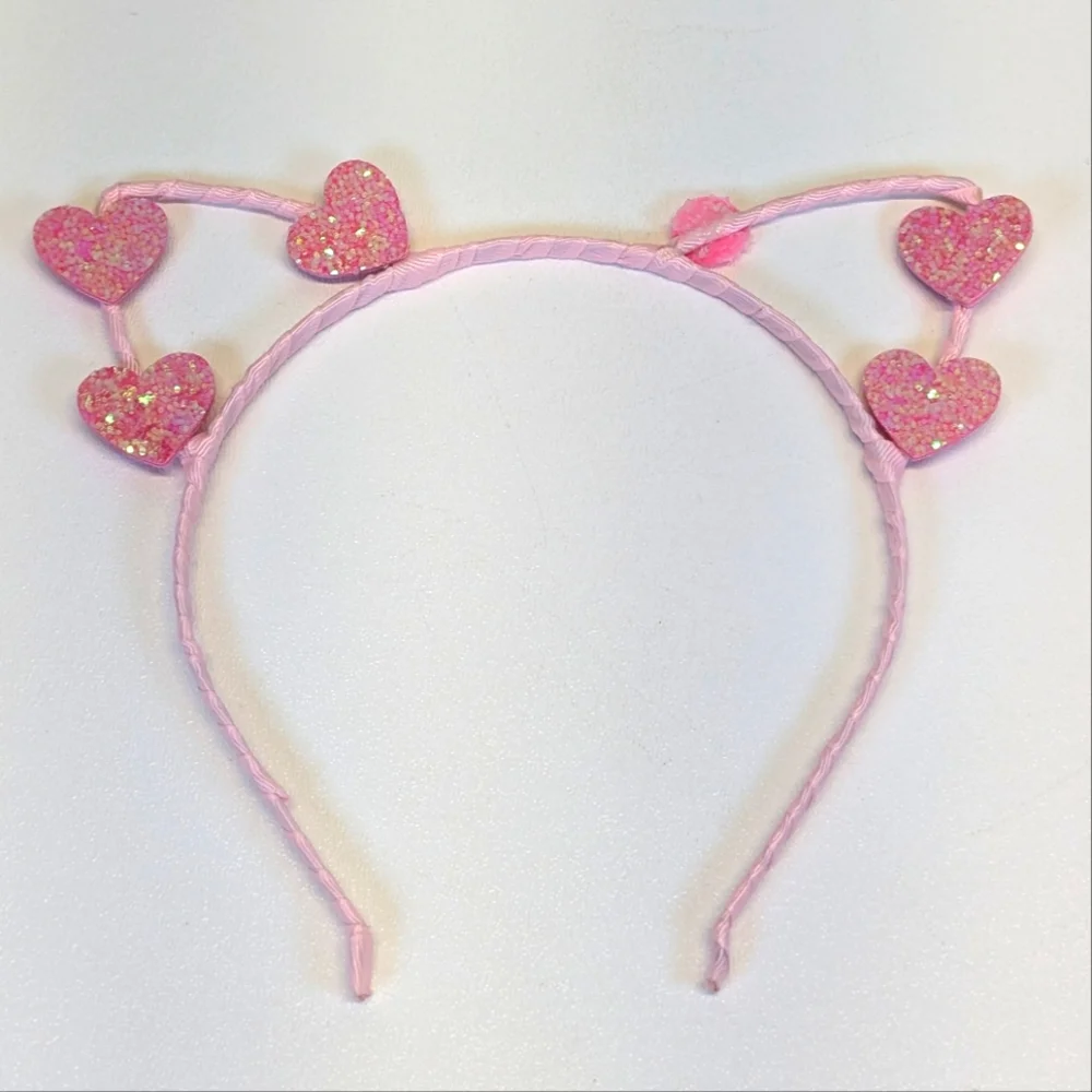 🩷FREE🩷 Glittery Heart Headband w/Any Purchase of $8 or More. See Description